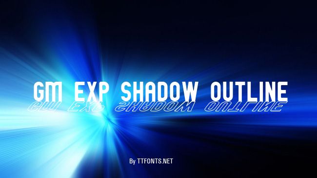 GM Exp Shadow outline example